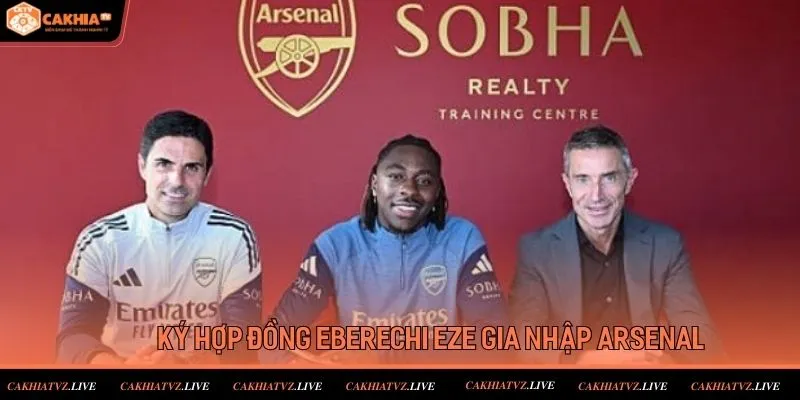 Hợp đồng của Eberechi Eze gia nhập Arsenal